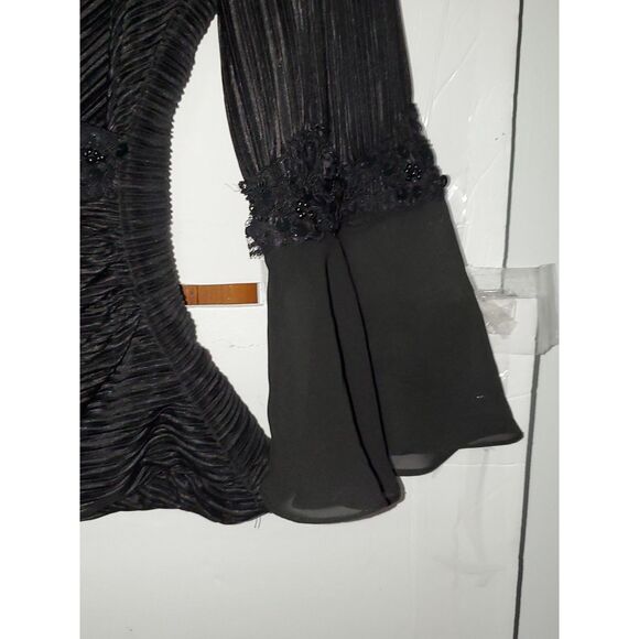 A Cachet Top Witchy Gothic Fairy Grunge Prom Evening Sequined Size 8 - Picture 6 of 10